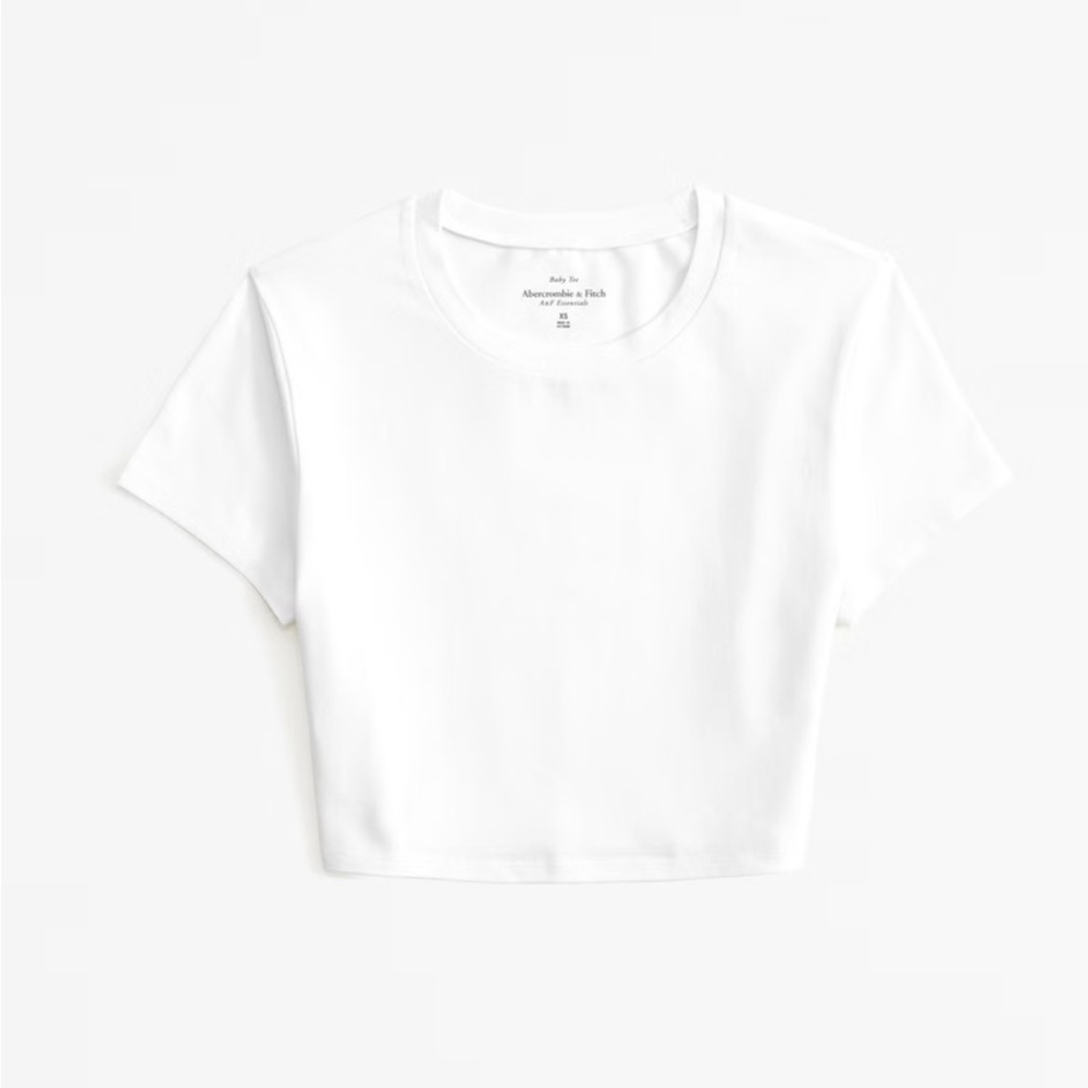 3 Abercrombie Soft Essentials Crop Tshirt